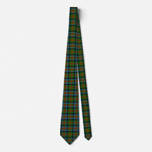 Gravata Xadrez de Tennant Tartan do Clã Escocês