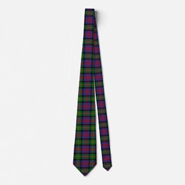 Gravata Xadrez do Scottish Clan Logan Tartan (Frente)