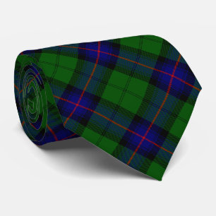 Gravata Xadrez do verde azul do tartan do clã de Armstron