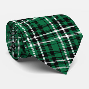 Gravata Xadrez Escocês Verde Tartan