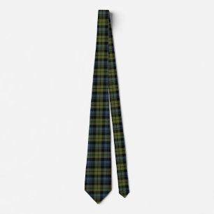 Gravata Xadrez Escocesa Clã Campbell Tartan