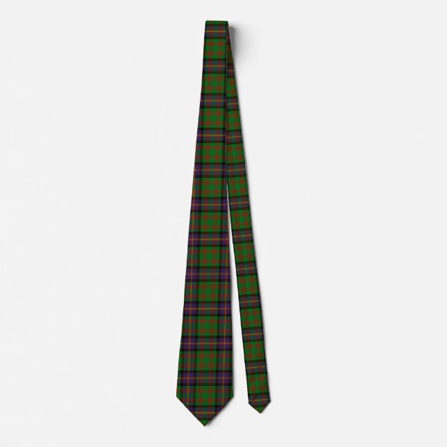 Gravata Xadrez Escocesa Clan Cochrane Tartan (Frente)