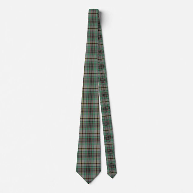Gravata Xadrez Escocesa Clan Craig Tartan (Frente)
