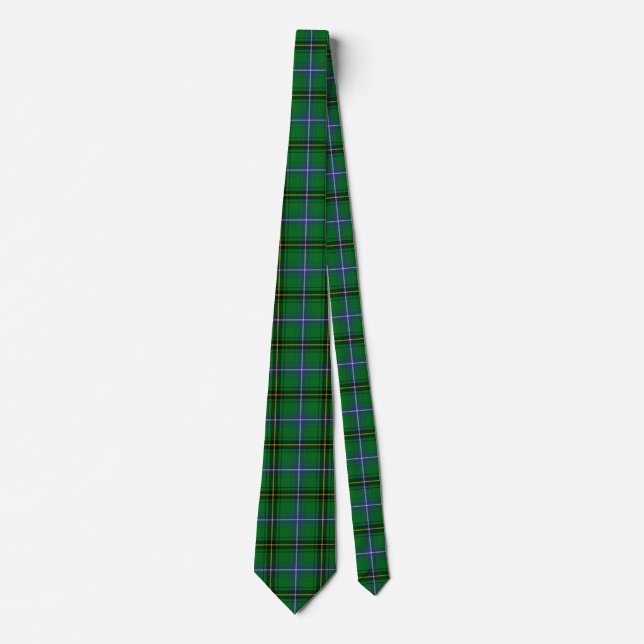 Gravata Xadrez Escocesa Clan Henderson Tartan (Frente)