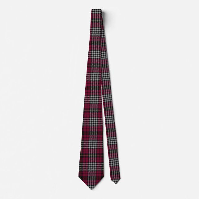 Gravata Xadrez Escocesa Clan Little Tartan (Frente)