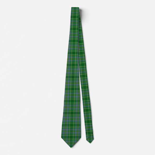 Gravata Xadrez escocesa Clan Taylor Tartan (Frente)