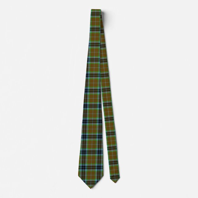 Gravata Xadrez escocesa Clan Thomson Tartan (Frente)