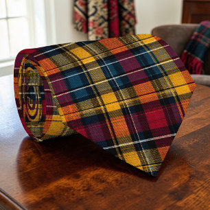 Gravata xadrez personalizada com Tartan Escocês