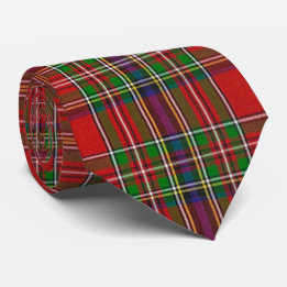 Gravata Xadrez Real Stewart Clan Tartan