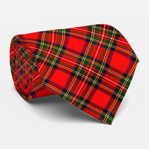 Gravata Xadrez Real Stewart Clan Tartan