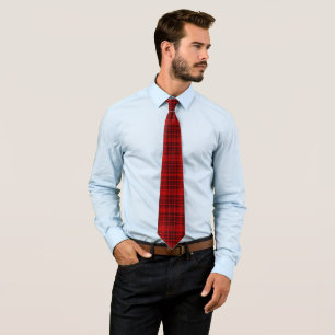 Gravata xadrez vermelho preto xadrez