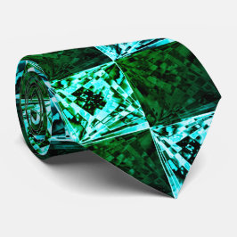 Gravata Xingverde e azul céu ou ciano com retângulos?