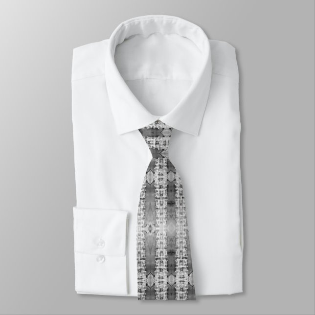 Gravata Xray Tie Spine, de uso masculino (Amarrado)
