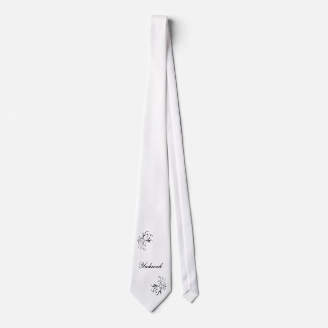 Gravata Yahweh - laço (Frente)