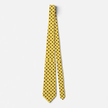 Yellah Polka Neck Tie