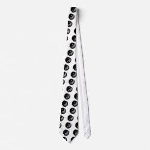 Gravata Yin Yang White Black O MUSEUM Zazzle Gifts