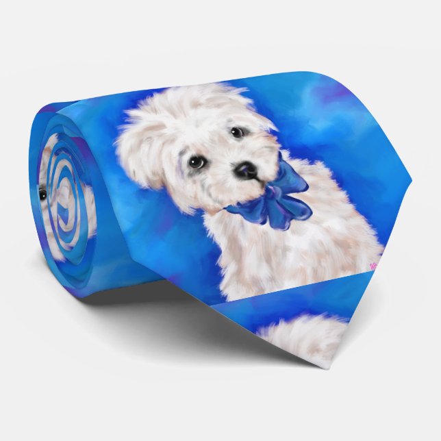 GRAVATA YORKIE POO (Rolled)