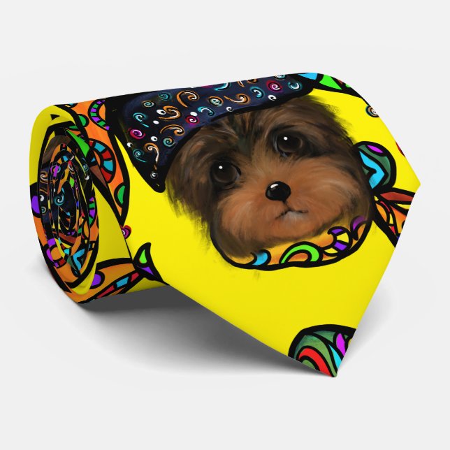 GRAVATA YORKIE POO      (Rolled)