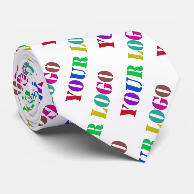 Gravata Your Branded Promotional Business Tie Example (Rolled)