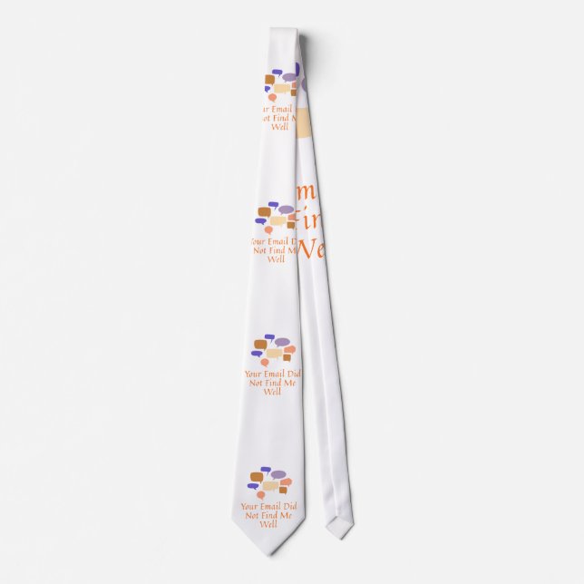 Gravata Your Email Did Not Find Me Well (Frente)