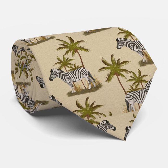 Gravata Zebra (Rolled)