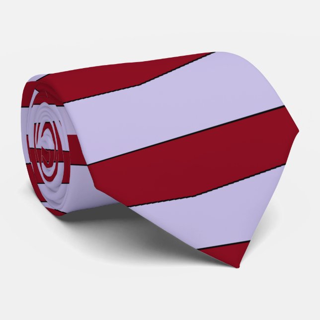 Gravata Zebra Necktie (Rolled)