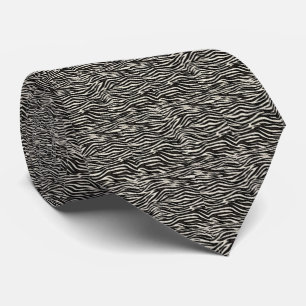 Gravata Zebra Stripes