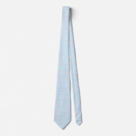 Gravata Zig Zag Authority: Light Blue Power Tie A