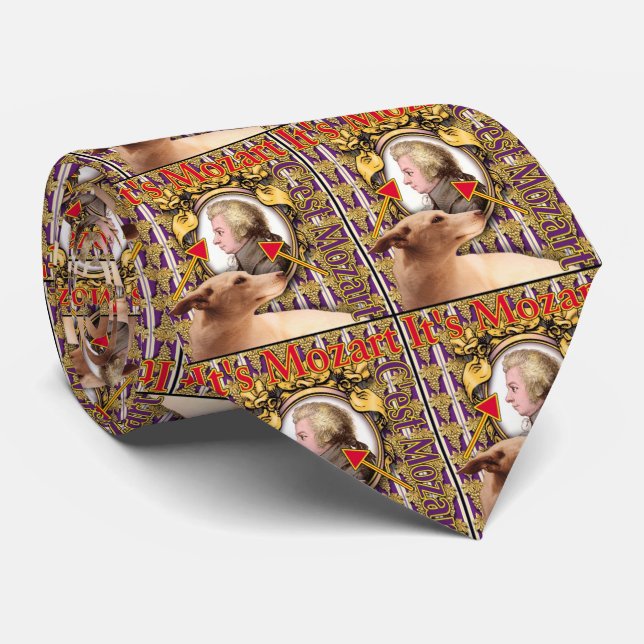 Gravata ZoeSPEAK - Mozart (Rolled)