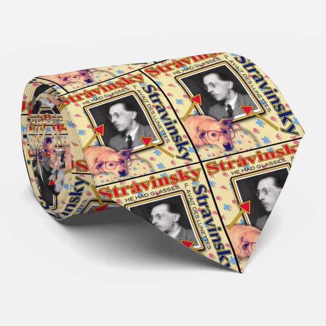 Gravata ZoeSPEAK - Stravinsky (Rolled)