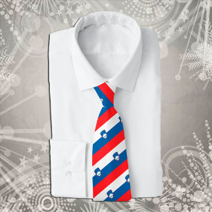 Gravatas da Eslovênia, moda Eslovênia Bandeira