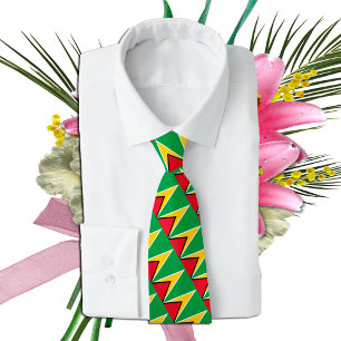 Gravatas da Guiana, moda, Bandeira da Guiana, negó