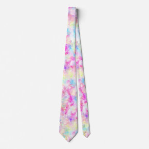 Gravatas de Acessórios de Aquarela do Pastel Rainb