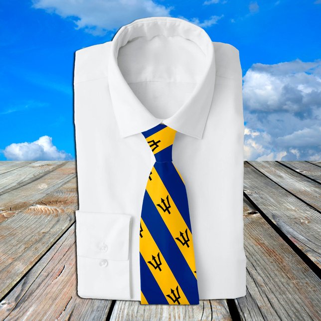 Gravatas de Barbados, bandeira de moda de Barbados (Criador carregado)