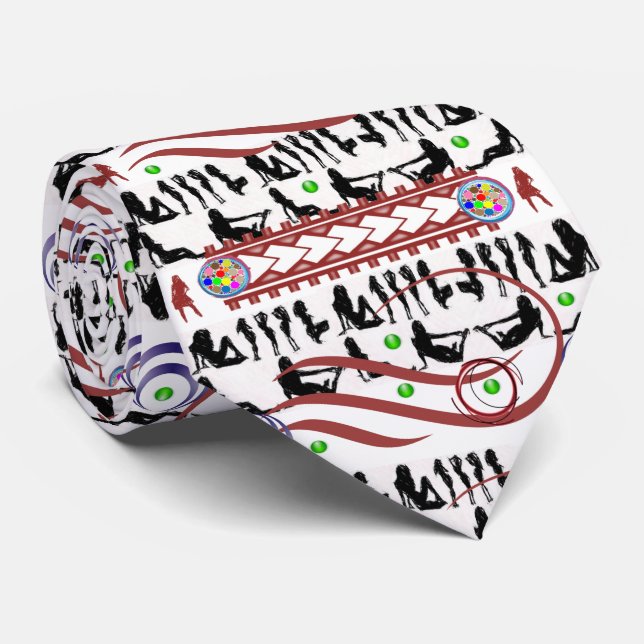 Gravatas de Designer de Homens (Rolled)