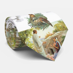 Gravatas de Designer de Homens de Jesus Cristo