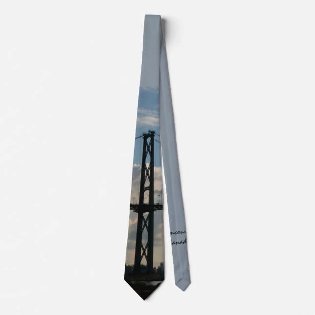 Gravatas De Leões Vancouver Souvenir Necktie Perso (Frente)