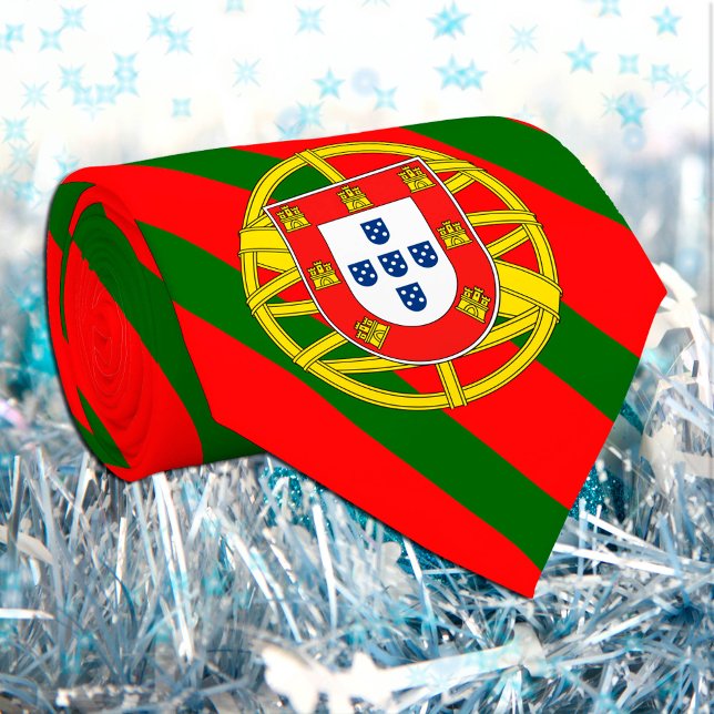 Gravatas de Portugal, moda, Bandeira Portuguesa (Criador carregado)