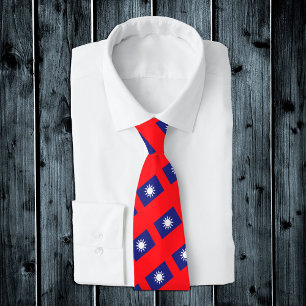 Gravatas de Taiwan, moda Bandeira de Taiwan, negóc