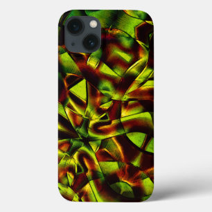 Gravatas deformadas de fitas verdes queimadas