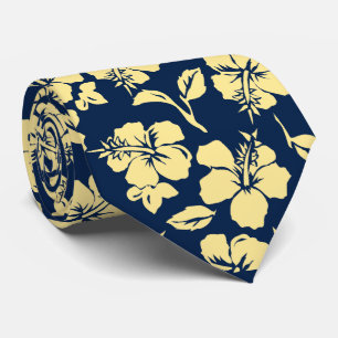 Gravatas havaianas do hibiscus de Pareau do