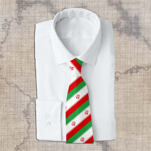 Gravatas iranianas, moda bandeira iraniana, negóci