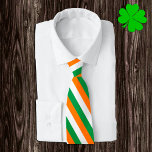 Gravatas irlandesas, moda Irish Flag<br><div class="desc">Neck Tie: Patriótica Irish Flag fashion e design de negócios da Irlanda - ama meu país, visto de escritório, viagem, patriotas nacionais/fãs esportivos</div>