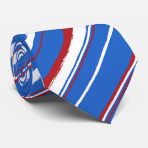 Gravatas listradas Painterly