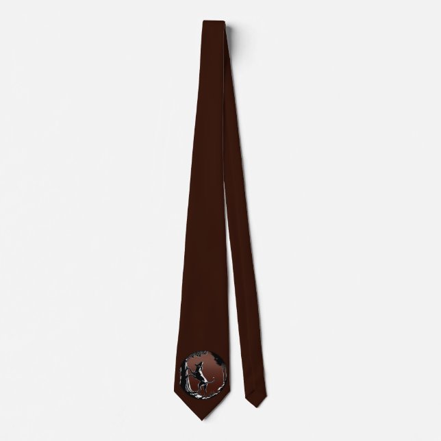 Gravatas para Cães de Caça Hound Dog Elegantes Gra (Frente)