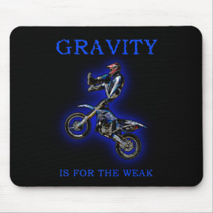 Gravidade Para Motocross Mousepad De Fraca De Cama