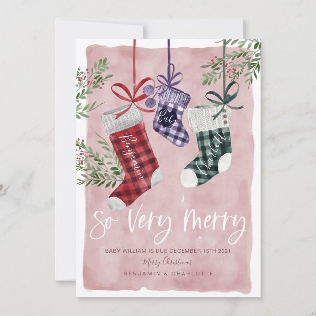 Gravidez Anúncio das Existências de Famílias de Aq (Frente)