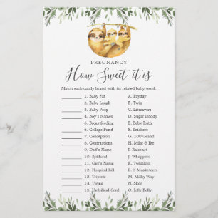 Gravidez Com Chá de fraldas Lenta Como É Doce