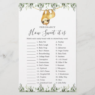 Gravidez Com Chá de fraldas Lenta Como É Doce