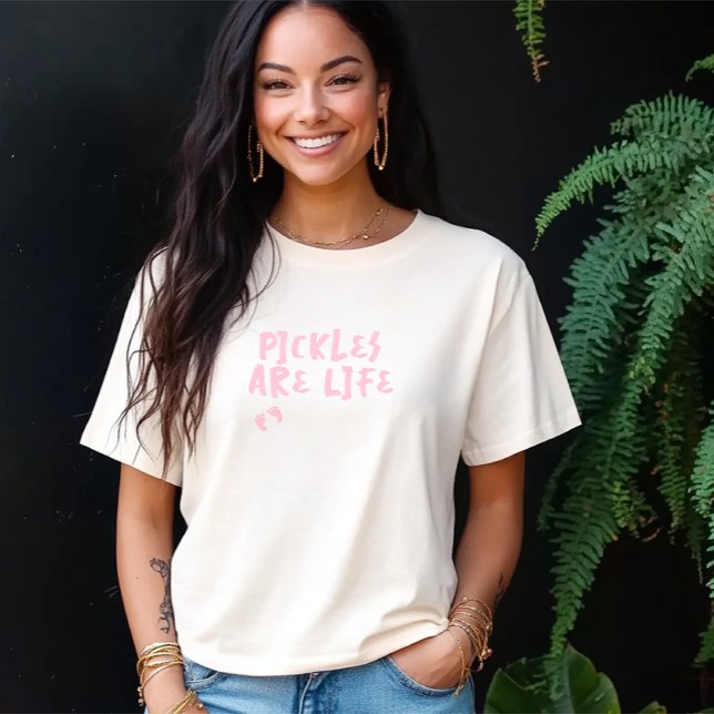 Gravidez humorística dactiloscópica cor-de-rosa (Criador carregado)